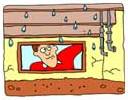Foundation vent fan.  Help stop mold growth, mildew and decrease humidity in a poorly vented crawlspace.