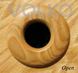 round wood vent