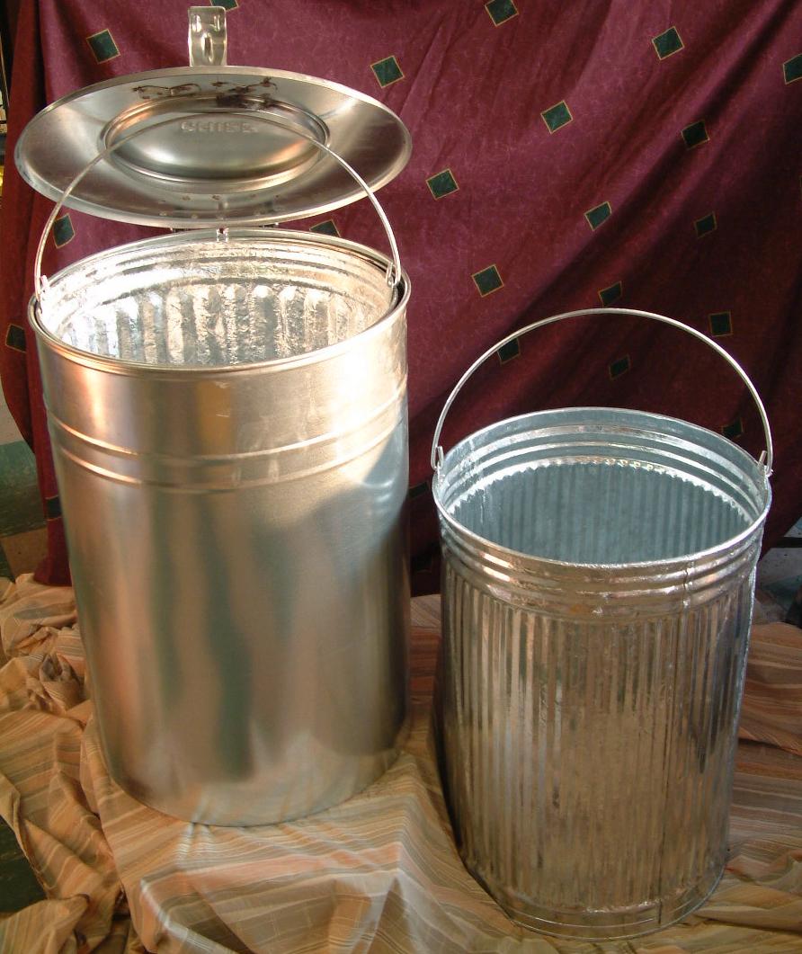 Garbage Can Source... Chief 27 gal underground garbage cans