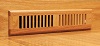 wooden toe kick vent