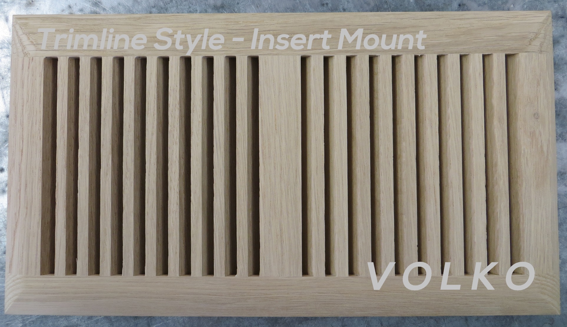 oak insert style wood vent