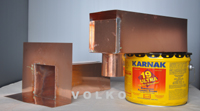 copper scupper copper leaderbox